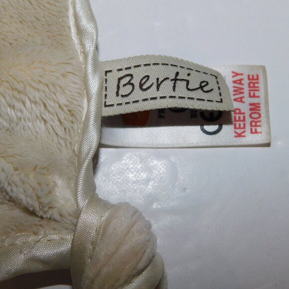 Mini Mode Tan Brown Teddy Bear BERTIE plush Security Blanket Baby Lovey Nunu - Picture 3 of 7